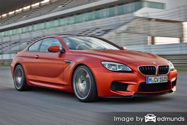 Insurance quote for BMW M6 in Stockton