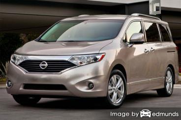 Insurance rates Nissan Quest in Stockton