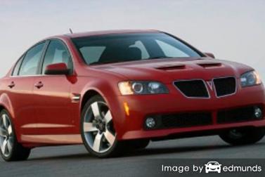 Insurance quote for Pontiac G8 in Stockton