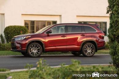 Insurance quote for Toyota Highlander in Stockton