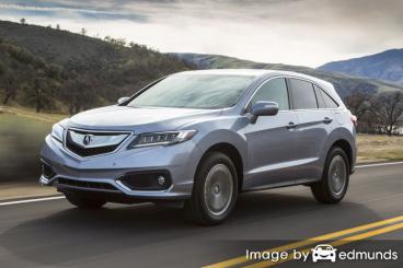 Insurance rates Acura RDX in Stockton