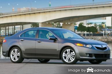 Insurance rates Acura TSX in Stockton