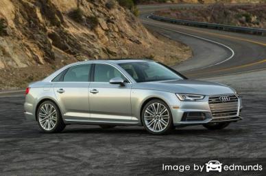 Insurance quote for Audi A4 in Stockton