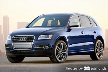 Insurance rates Audi SQ5 in Stockton