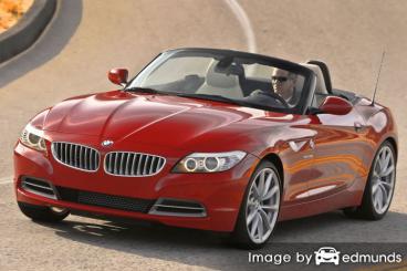 Insurance rates BMW Z4 in Stockton