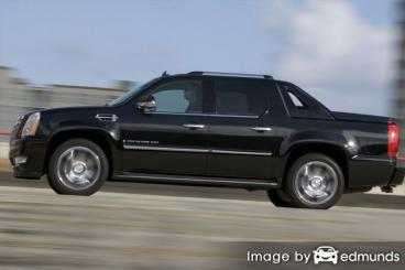 Insurance rates Cadillac Escalade EXT in Stockton