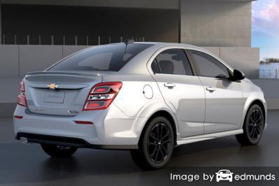 Insurance quote for Chevy Sonic in Stockton