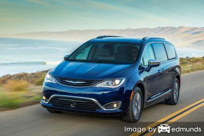 Insurance rates Chrysler Pacifica Hybrid in Stockton