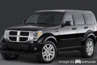 Insurance rates Dodge Nitro in Stockton