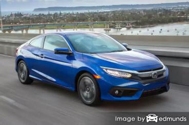 Insurance quote for Honda Civic in Stockton