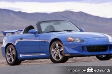 Insurance rates Honda S2000 in Stockton