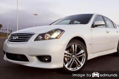 Insurance rates Infiniti M45 in Stockton