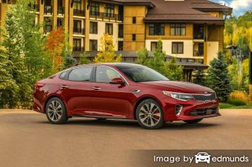 Insurance rates Kia Optima in Stockton