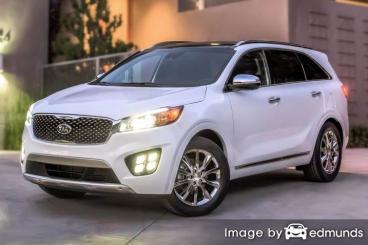 Insurance rates Kia Sorento in Stockton