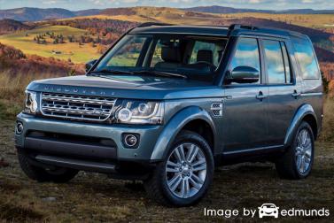 Insurance rates Land Rover LR4 in Stockton