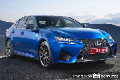 Insurance rates Lexus GS F in Stockton