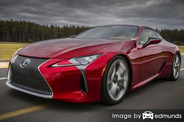 Insurance rates Lexus LFA in Stockton