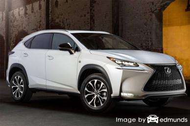 Insurance quote for Lexus NX 200t in Stockton