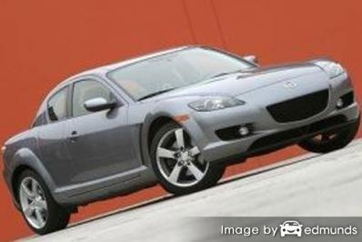 Insurance rates Mazda RX-8 in Stockton