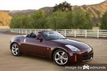 Insurance rates Nissan 350Z in Stockton