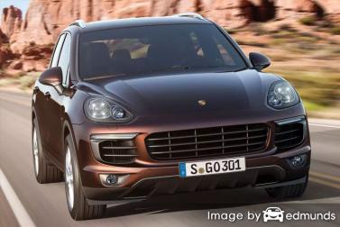 Insurance rates Porsche Cayenne in Stockton