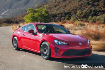 Insurance rates Toyota 86 in Stockton