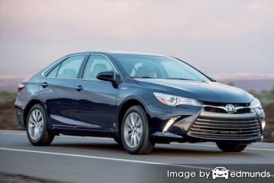 Insurance rates Toyota Camry Hybrid in Stockton