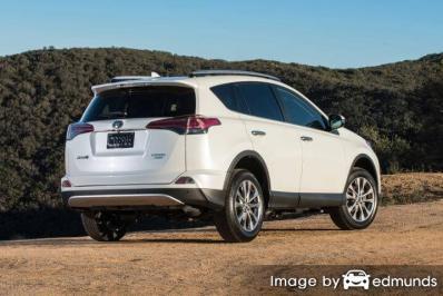 Insurance rates Toyota Rav4 in Stockton