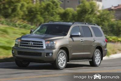 Insurance rates Toyota Sequoia in Stockton